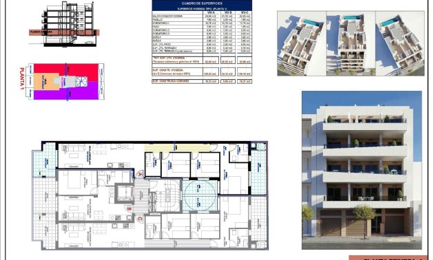 New Build - Apartment / flat -
Torrevieja - Centro