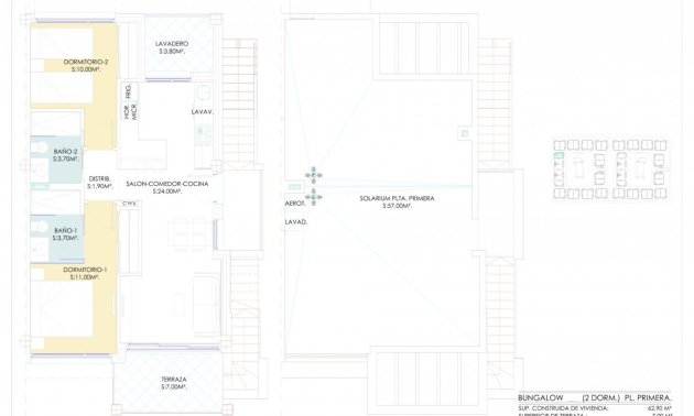 New Build - Bungalow -
Torrevieja - Los Balcones - Los Altos del Edén