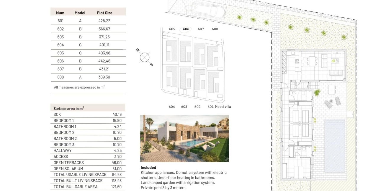 Rynek pierwotny - Willa -
Algorfa - La Finca Golf