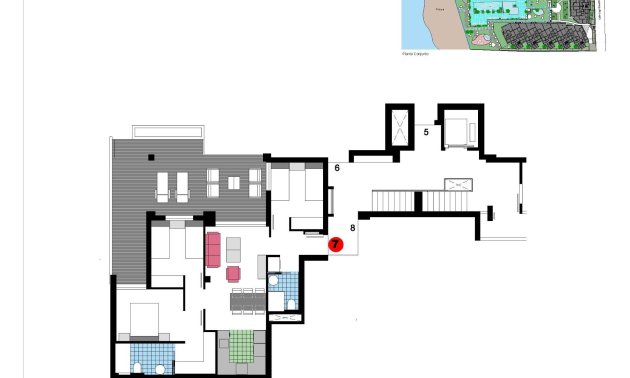 Rynek pierwotny - Mieszkanie  -
Denia - L´Estanyó (Marinas)