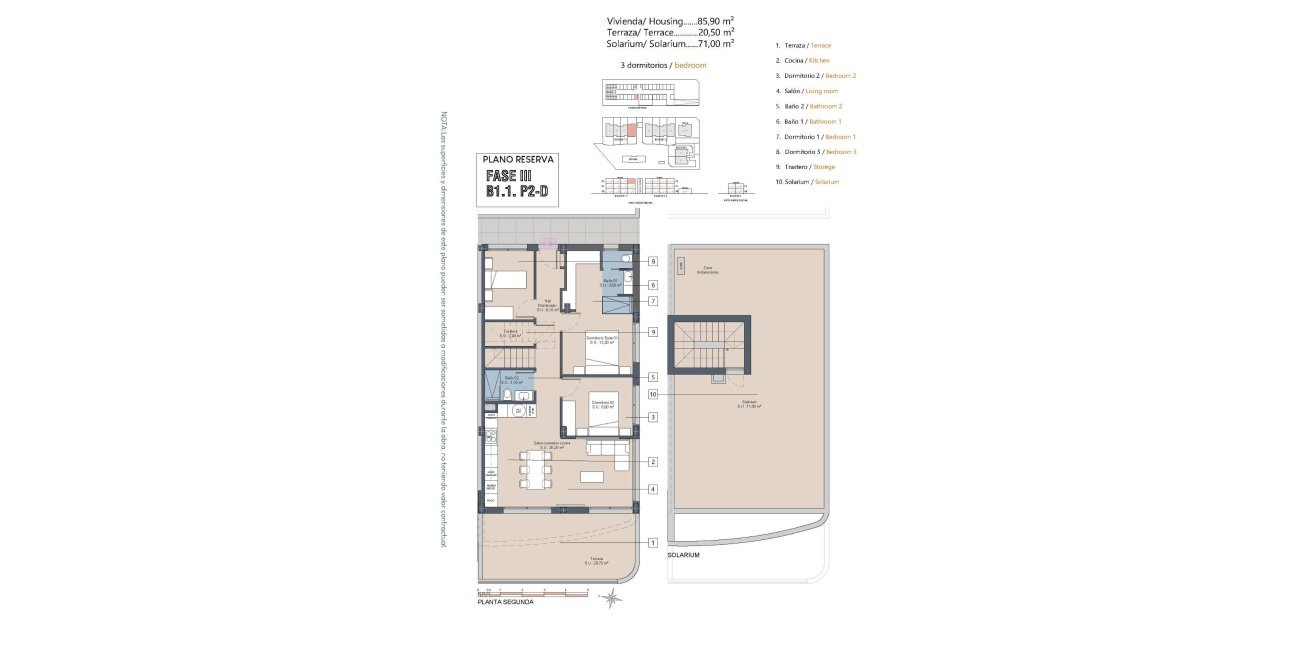 New Build - Penthouse -
Los Alcázares - La Serena Golf