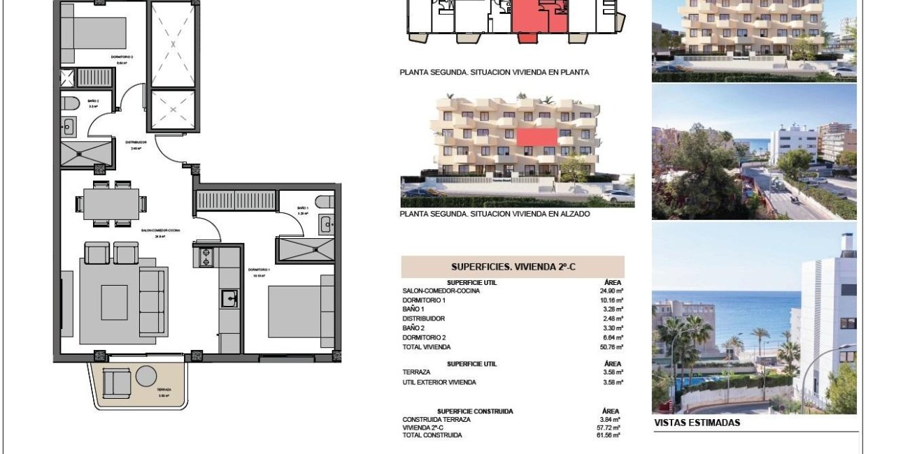 New Build - Apartment / flat -
El Campello - Muchavista