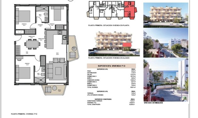 New Build - Apartment / flat -
El Campello - Muchavista