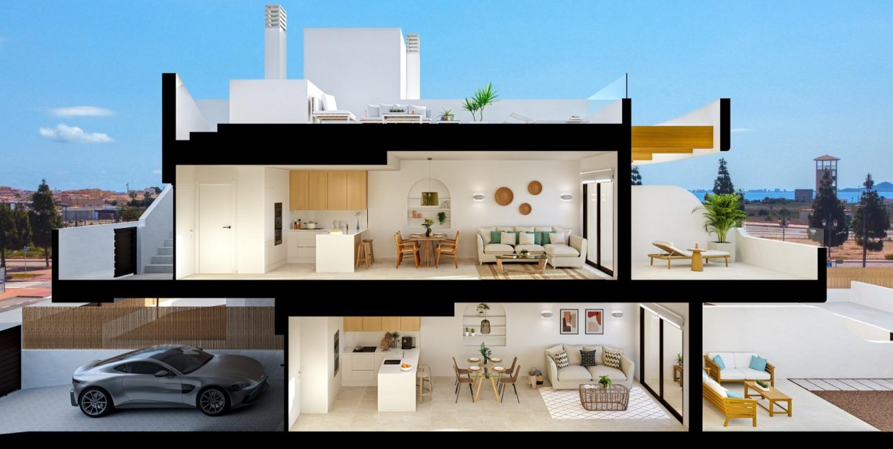 Rynek pierwotny - Bungalowy -
Los Alcázares - La Serena Golf