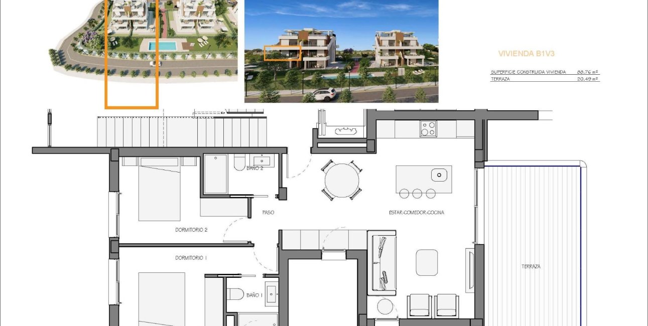 New Build - Apartment / flat -
Fuente Álamo - Hacienda del Alamo