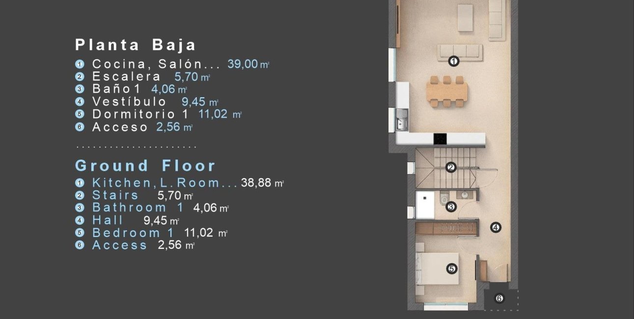 New Build - Villa -
Orihuela Costa - Las Filipinas