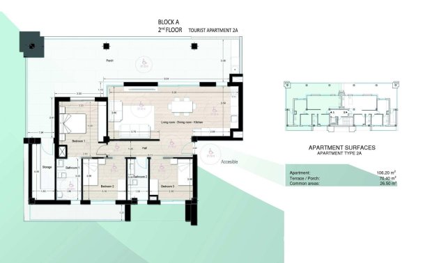 New Build - Apartment / flat -
Los Alcázares - Los Narejos