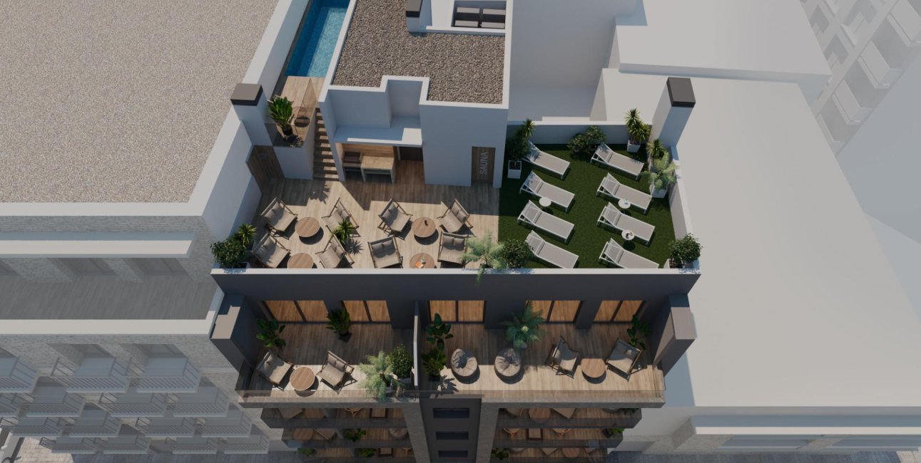 New Build - Apartment / flat -
Torrevieja - Centro