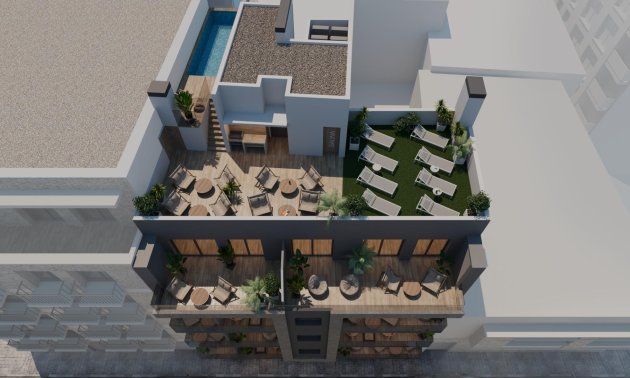 New Build - Apartment / flat -
Torrevieja - Centro
