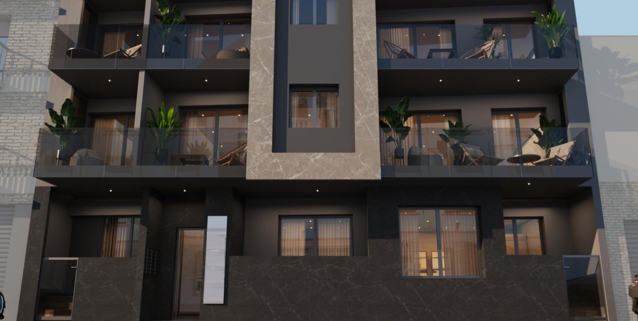 New Build - Apartment / flat -
Torrevieja - Centro