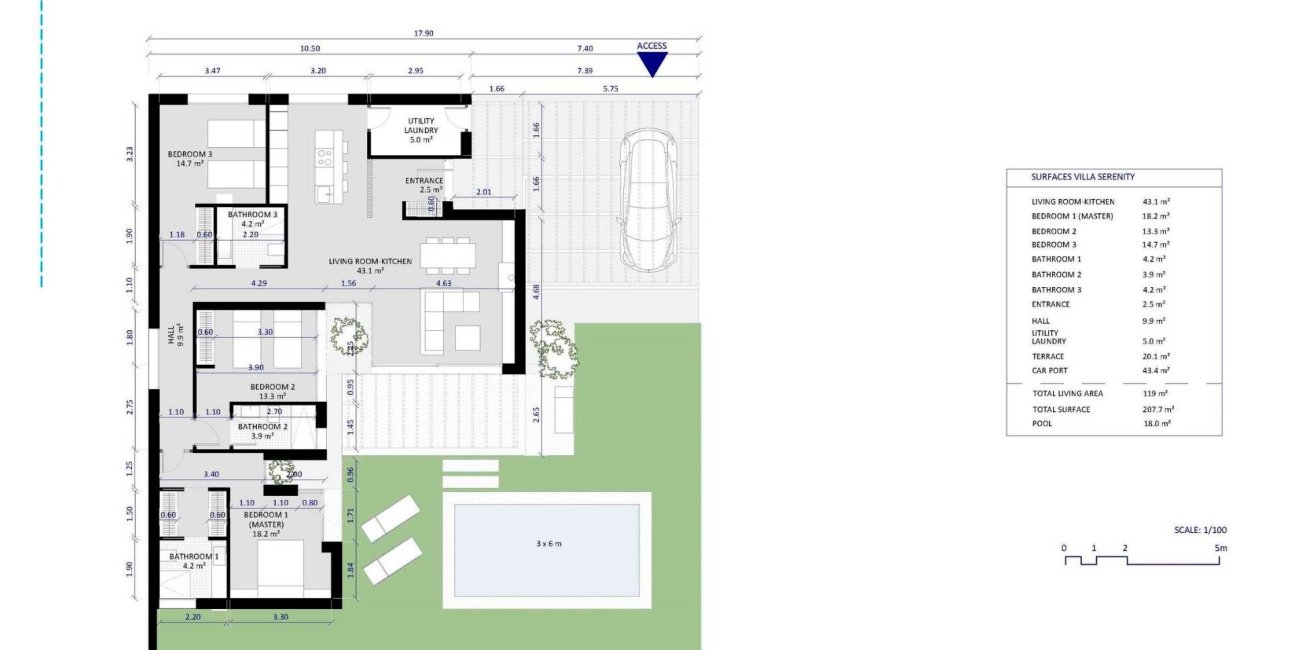 New Build - Villa -
Baños y Mendigo - Altaona Golf