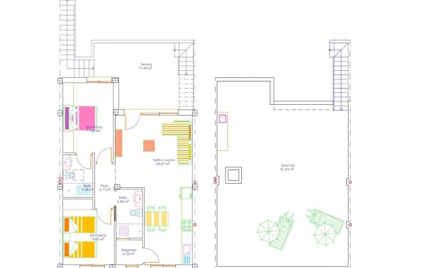 New Build - Bungalow -
San Javier - pueblo