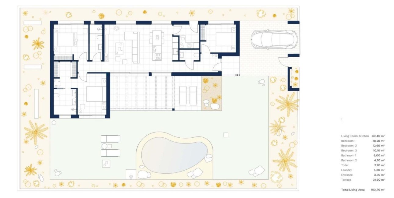 New Build - Villa -
Baños y Mendigo - Altaona Golf