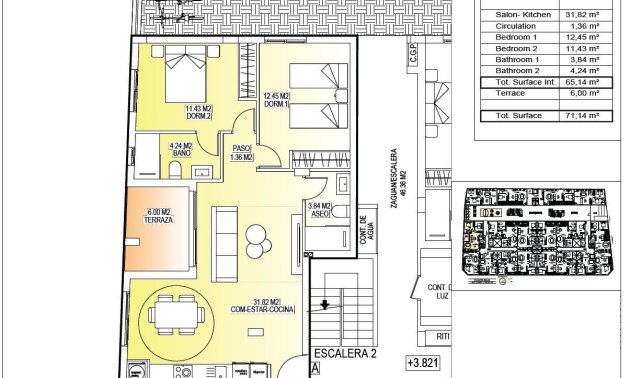 New Build - Apartment / flat -
San Miguel de Salinas - Pueblo