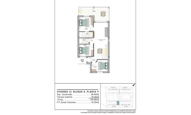 Rynek pierwotny - Mieszkanie  -
Torre Pacheco - San Cayetano