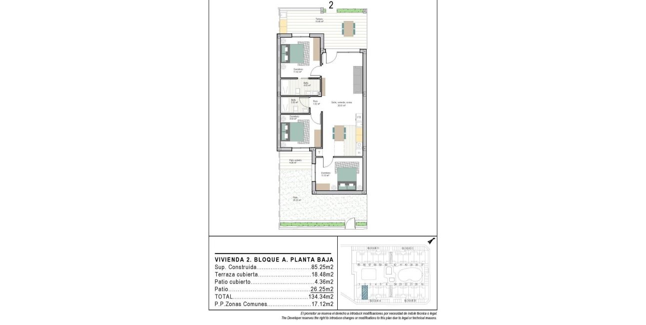 New Build - Apartment / flat -
Torre Pacheco - San Cayetano