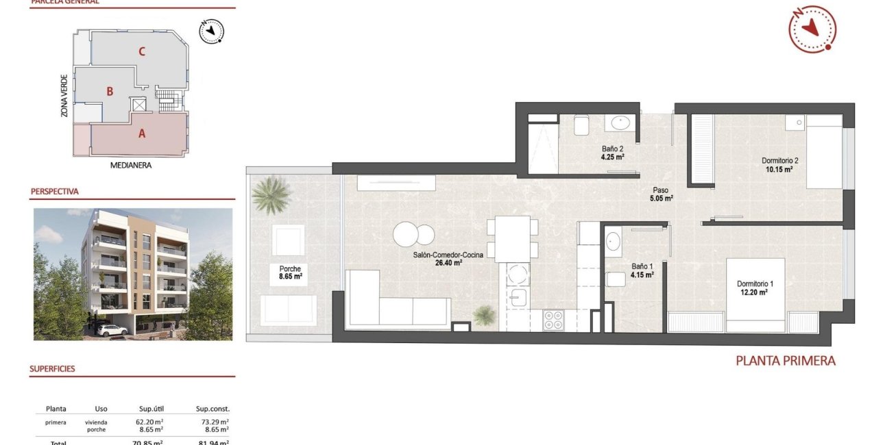 New Build - Apartment / flat -
San Pedro del Pinatar - Lo Pagan