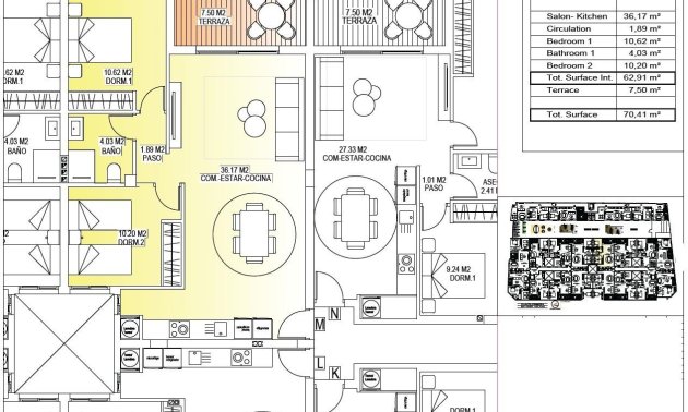 New Build - Apartment / flat -
San Miguel de Salinas - Pueblo