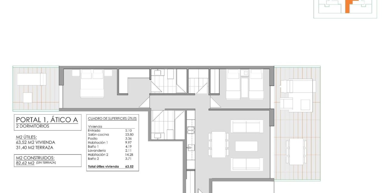 New Build - Penthouse -
Jávea Xàbia - Pueblo