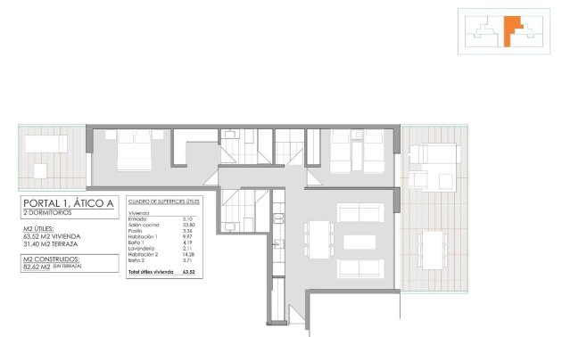 New Build - Penthouse -
Jávea Xàbia - Pueblo