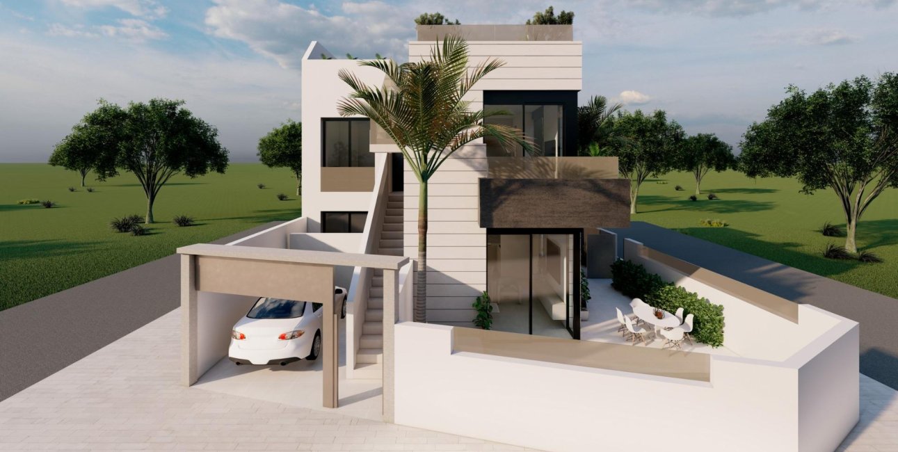 New Build - Bungalow -
Pilar de la Horadada - pueblo