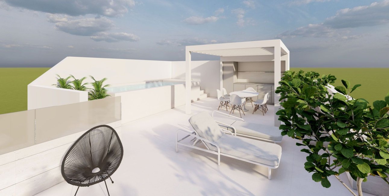 New Build - Bungalow -
Pilar de la Horadada - pueblo