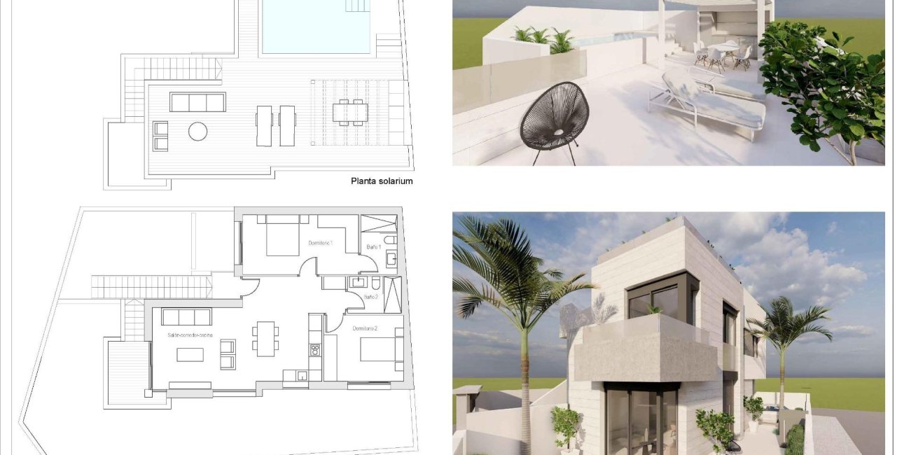 New Build - Bungalow -
Pilar de la Horadada - pueblo