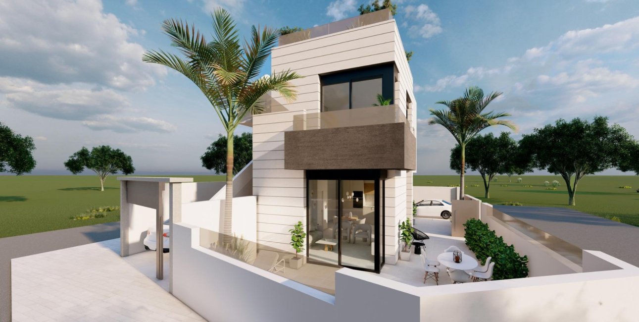 New Build - Bungalow -
Pilar de la Horadada - pueblo