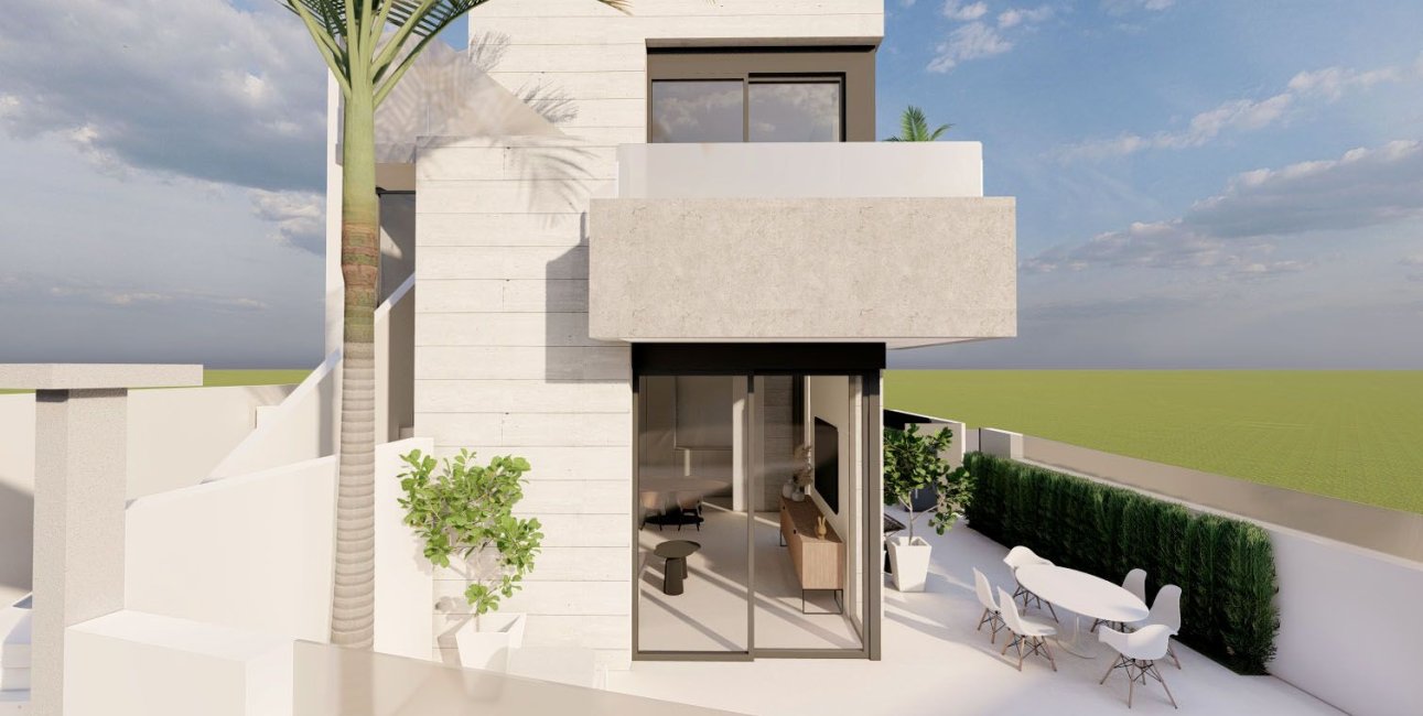 New Build - Bungalow -
Pilar de la Horadada - pueblo