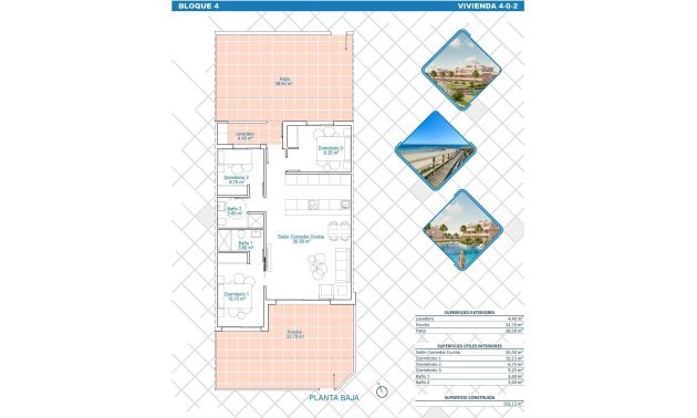 New Build - Apartment / flat -
Pilar de la Horadada - Lo Monte