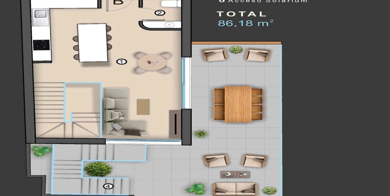 New Build - Penthouse -
Torrevieja - Centro