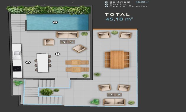 New Build - Penthouse -
Torrevieja - Centro