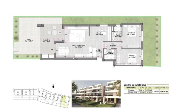 New Build - Apartment / flat -
Alhama De Murcia - Condado De Alhama