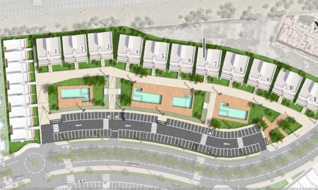 New Build - Apartment / flat -
Alhama De Murcia - Condado De Alhama