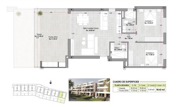 New Build - Apartment / flat -
Alhama De Murcia - Condado De Alhama