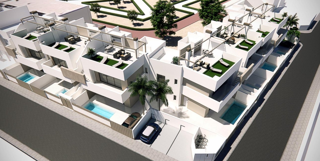 New Build - Bungalow -
Pilar de la Horadada - pueblo