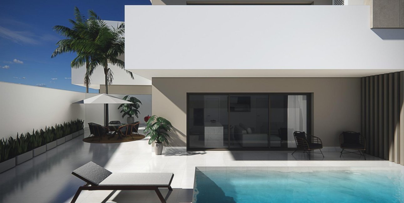 New Build - Bungalow -
Pilar de la Horadada - pueblo