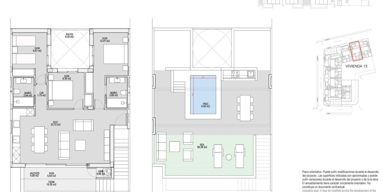 New Build - Bungalow -
Pilar de la Horadada - pueblo