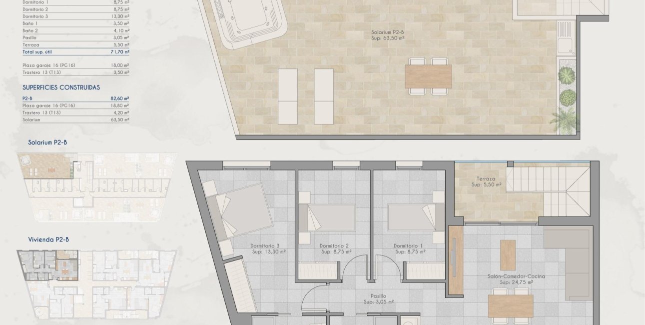 Rynek pierwotny - Penthouse -
San Pedro del Pinatar - Lo Pagan