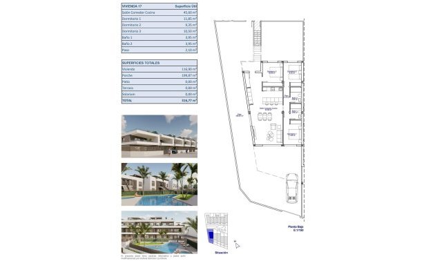 Obra nueva - Bungalow -
Pilar de la Horadada - pueblo