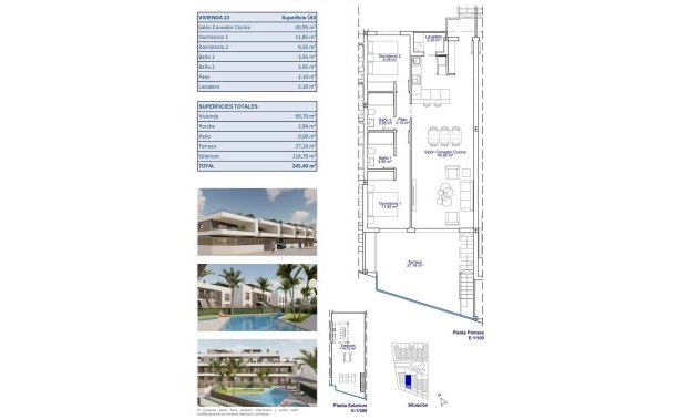 New Build - Bungalow -
Pilar de la Horadada - pueblo