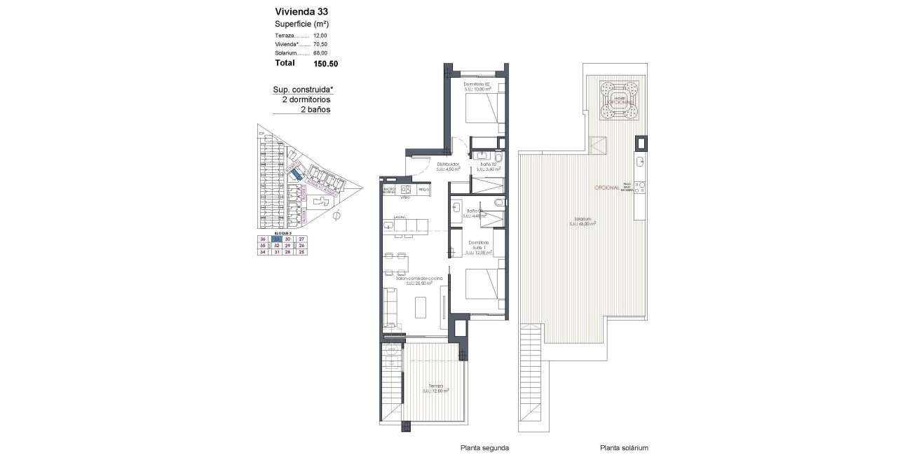New Build - Penthouse -
Los Alcázares - Serena Golf