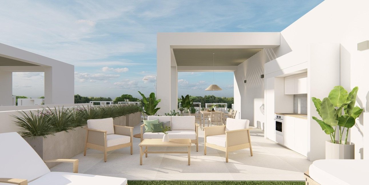 New Build - Apartment / flat -
Los Alcázares - Serena Golf