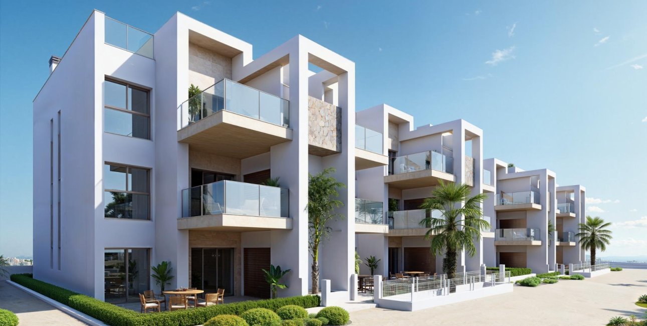 New Build - Apartment / flat -
Los Alcázares - Serena Golf