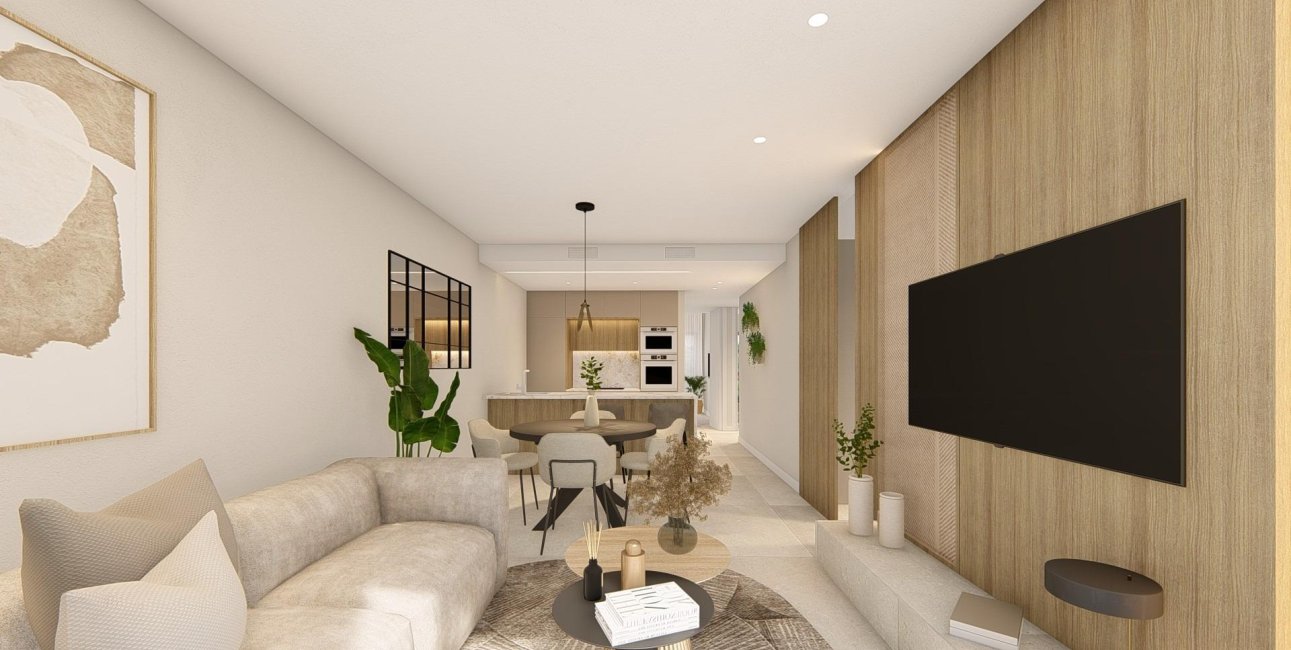 New Build - Apartment / flat -
Los Alcázares - Serena Golf