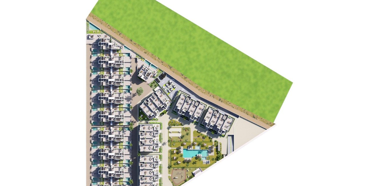 New Build - Apartment / flat -
Los Alcázares - Serena Golf