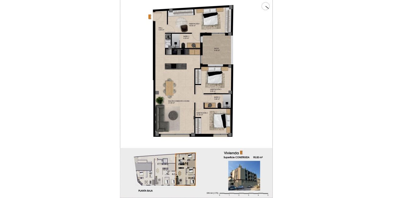 New Build - Apartment / flat -
Catral - pueblo