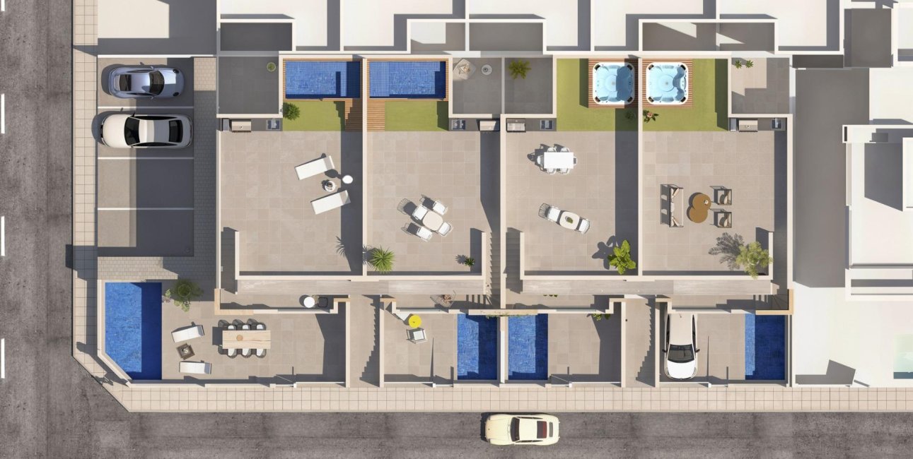 Rynek pierwotny - Bungalowy -
San Pedro del Pinatar - Las Esperanzas