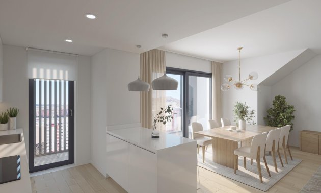 Obra nueva - Ático -
Alicante - San Agustín-PAU 2