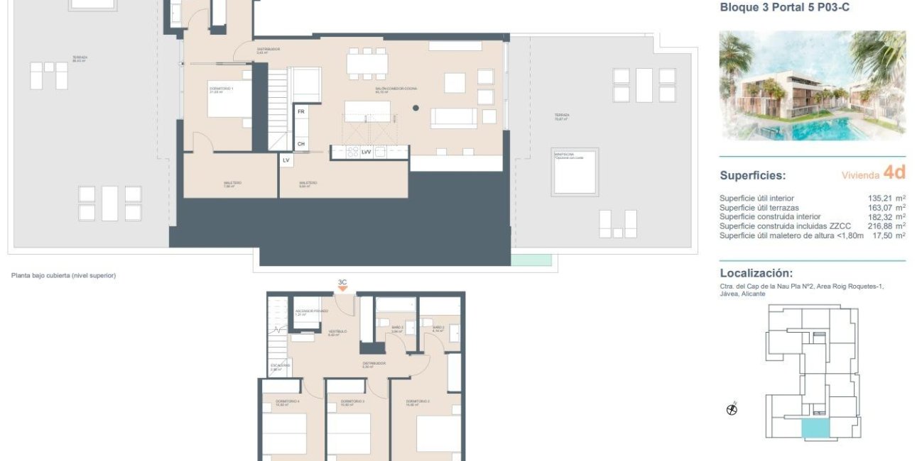 New Build - Penthouse -
Jávea Xàbia - centro